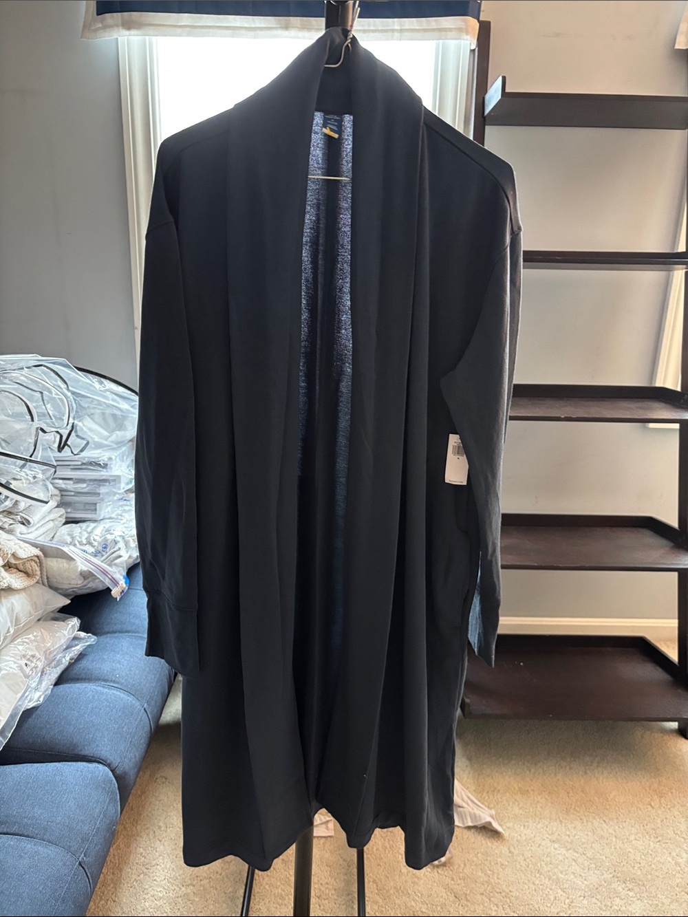 Old Navy Black Open-Front Women's Cardigan